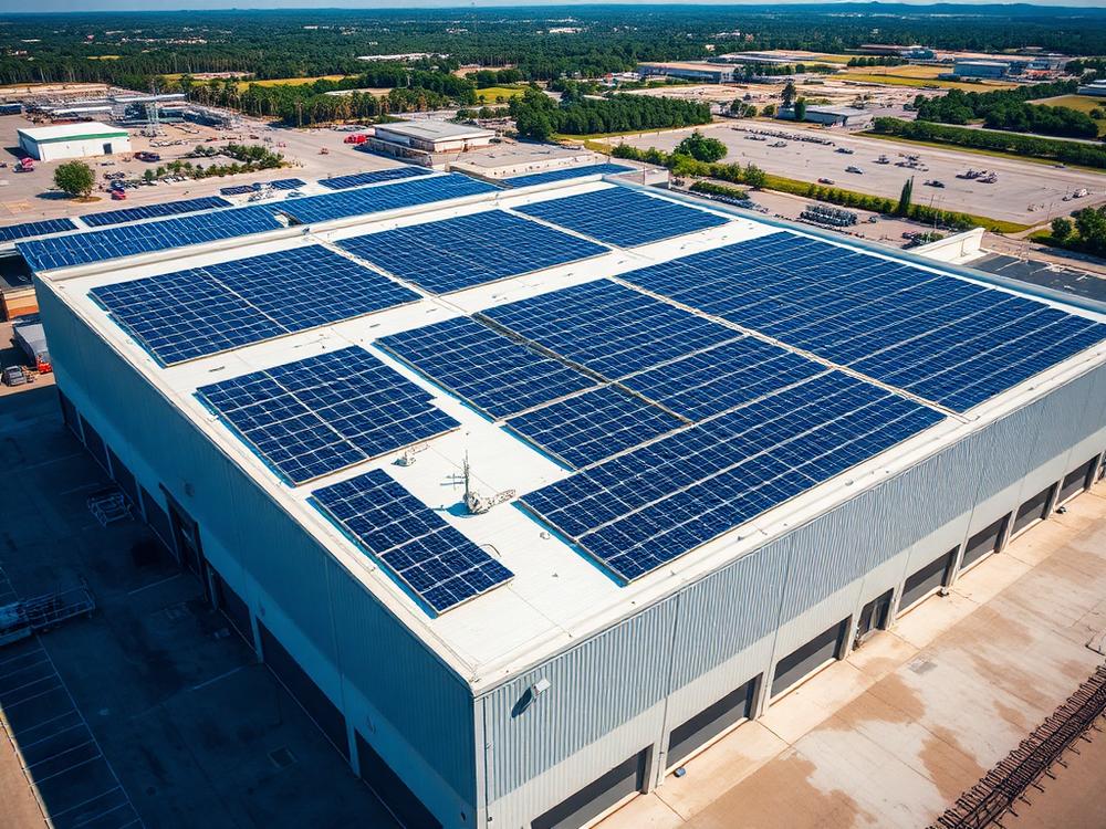 Industrial Solar installation